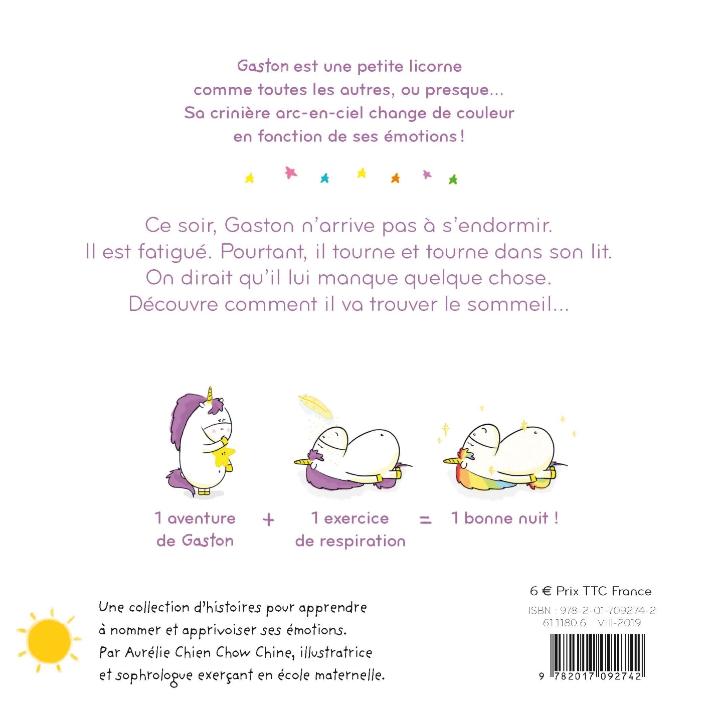 Gaston - Je n'arrive pas à dormir - Aurélie Chien Chow Chine - HACHETTE ENFANT