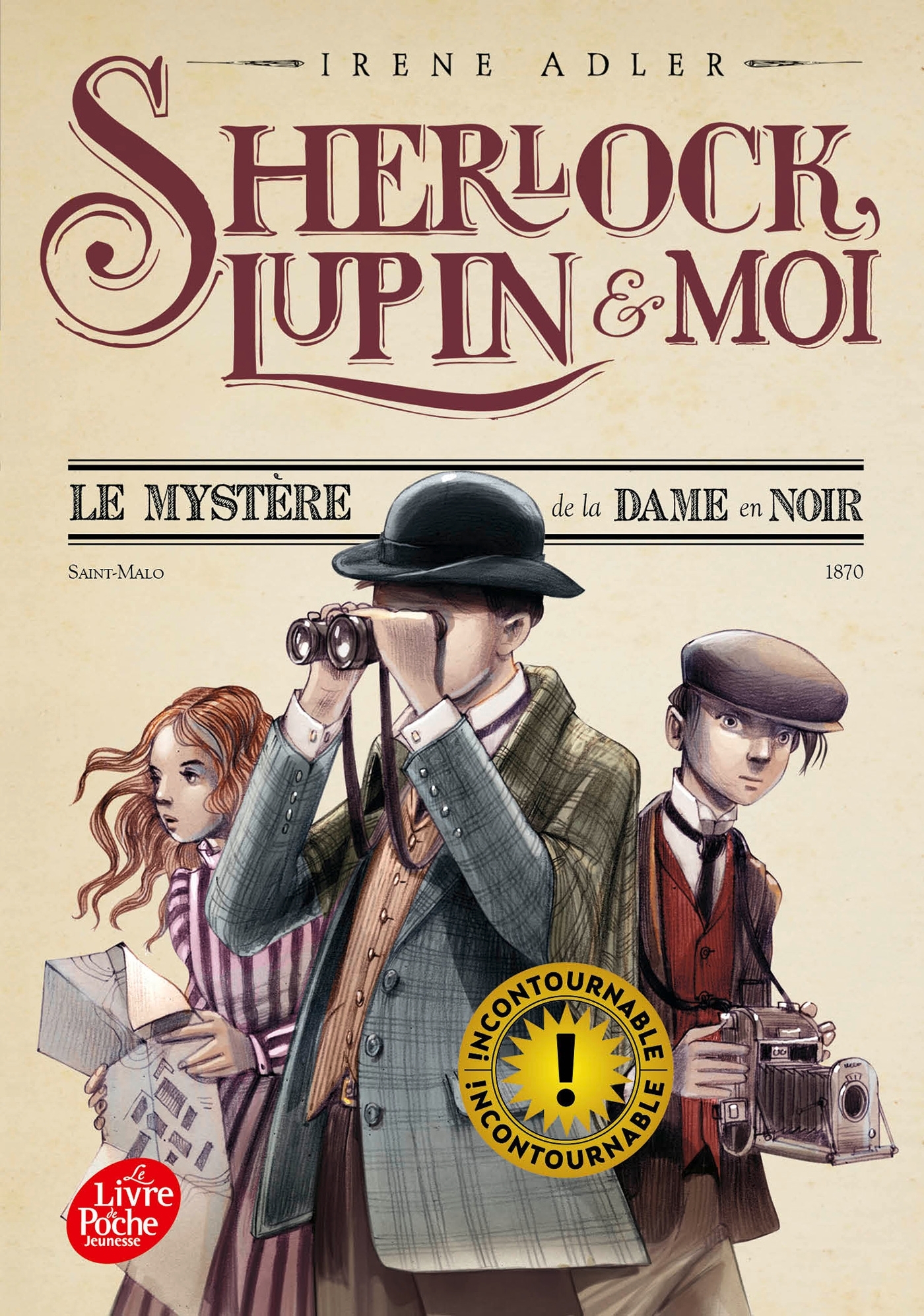 Sherlock, Lupin et moi - Tome 1 - Béatrice Didiot - POCHE JEUNESSE