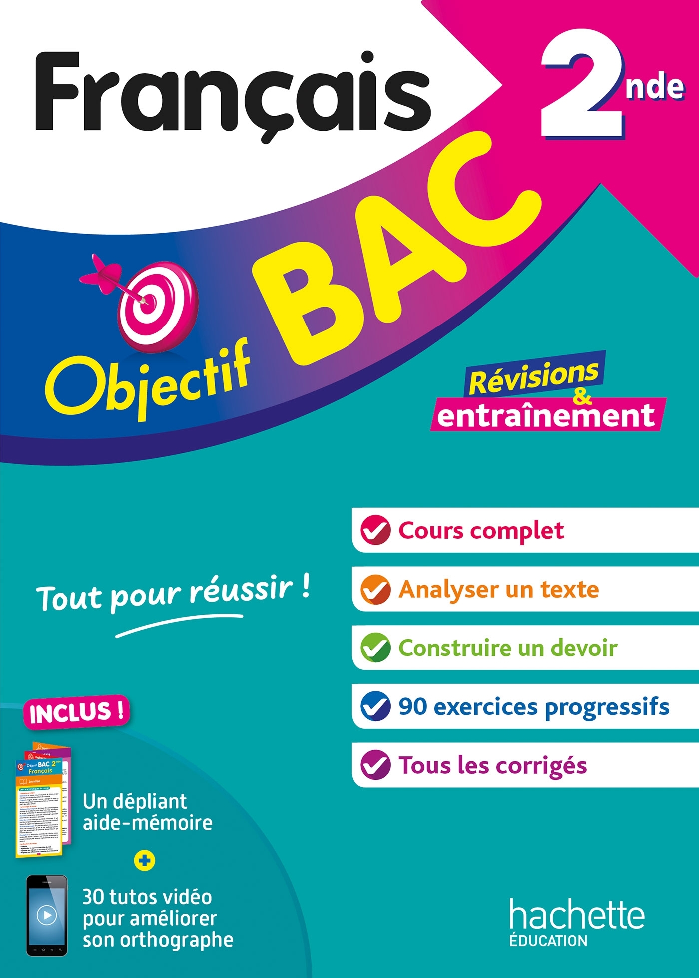 Objectif BAC Français 2nde - Isabelle Lisle - HACHETTE EDUC