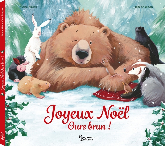 JOYEUX NOEL OURS BRUN - Jane Chapman - LAROUSSE