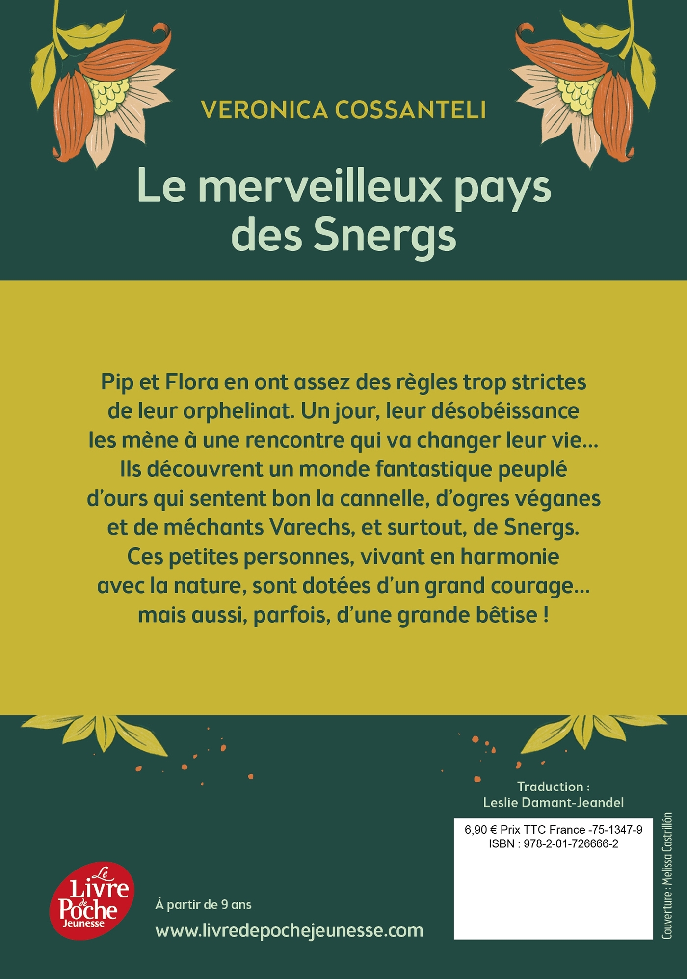 Le merveilleux pays des Snergs - Veronica Cossanteli - POCHE JEUNESSE