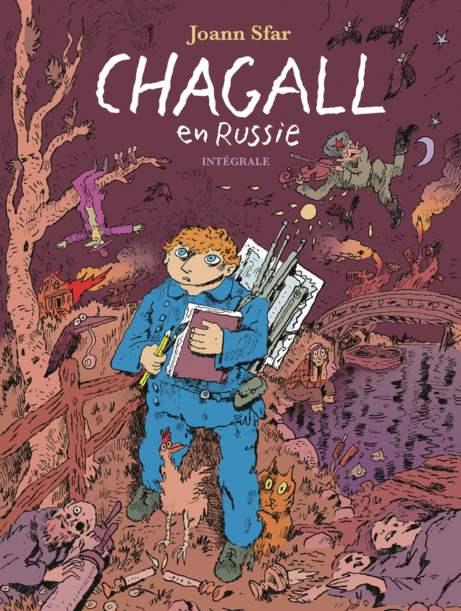 Chagall en Russie - intégrale -  JOANN SFAR - GALLIMARD BD