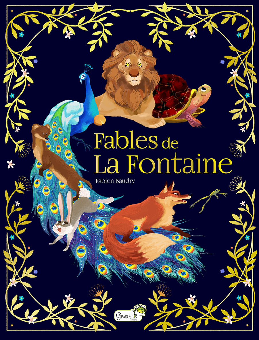 Fables de La Fontaine -  F. BAUDRY - GRENOUILLE