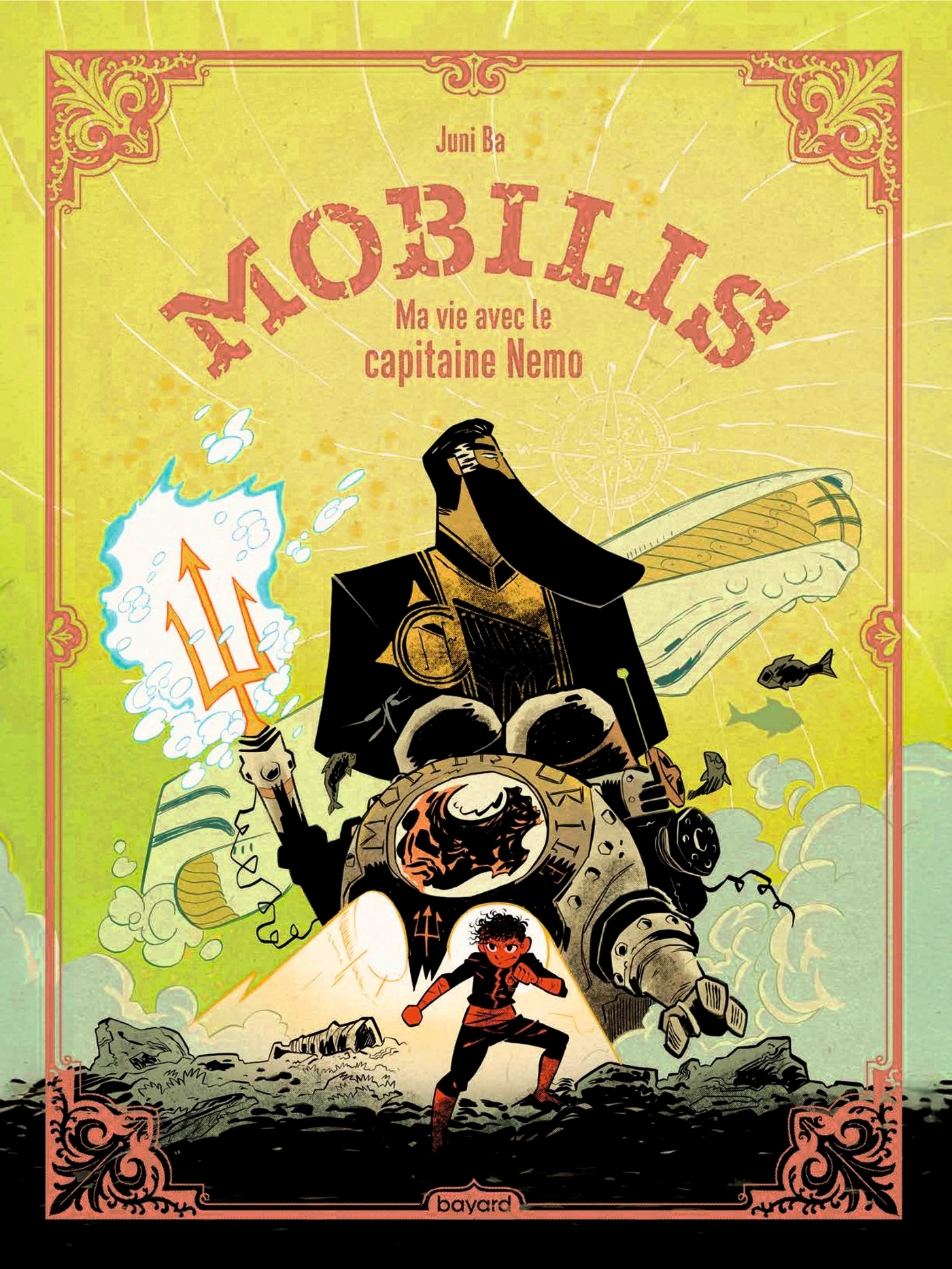 Mobilis - Ma vie avec le capitaine Nemo - Laurent Laget - BAYARD JEUNESSE