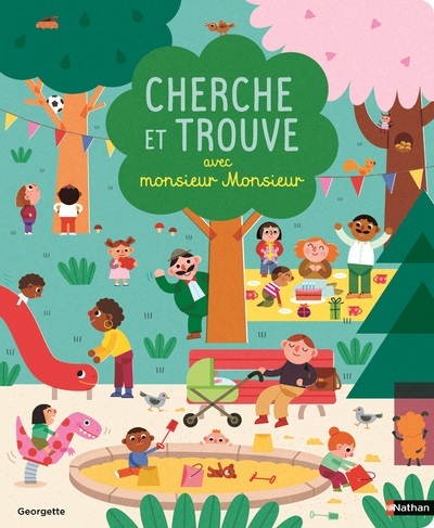 Cherche et trouve avec monsieur Monsieur -  Georgette - NATHAN