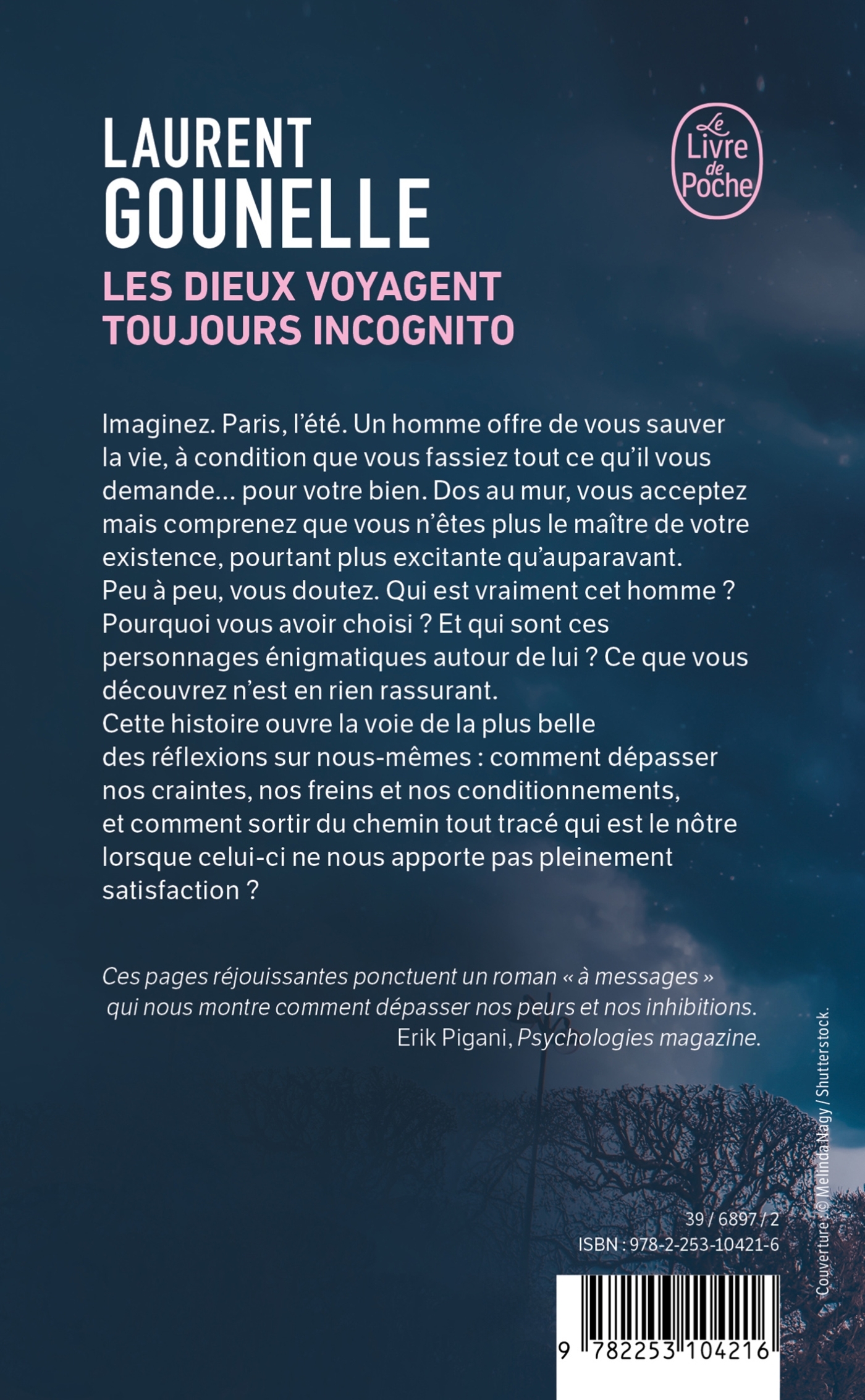 Les dieux voyagent toujours incognito - Laurent Gounelle - LGF