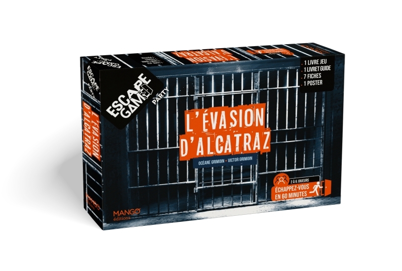 Escape game party - L'évasion d'Alcatraz - Victor Grimoin - MANGO