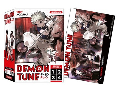 COFFRET Demon Tune - tomes 1-2-3-4 - Yuki Kodama - KUROKAWA