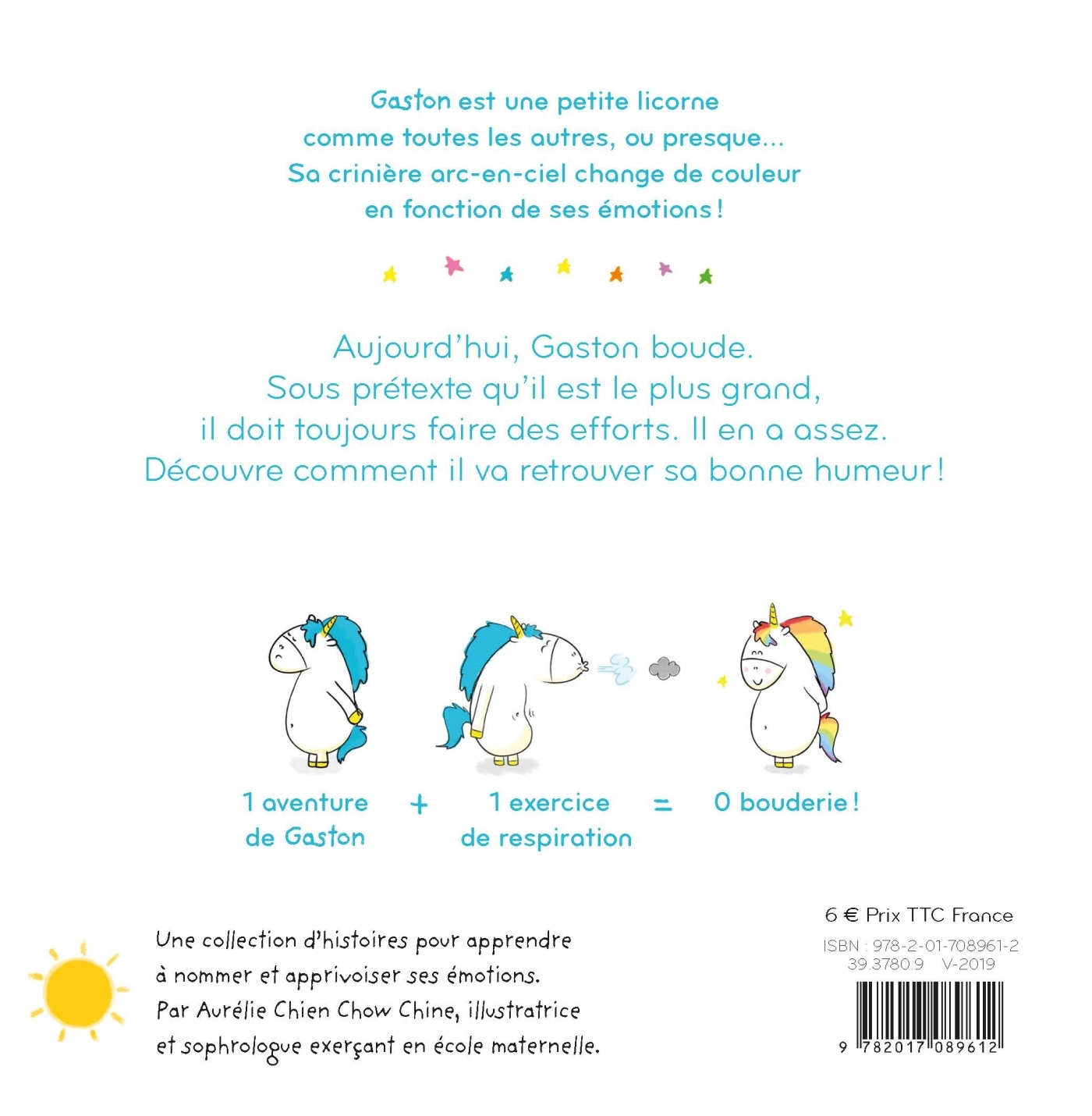 Gaston - Je boude - Aurélie Chien Chow Chine - HACHETTE ENFANT