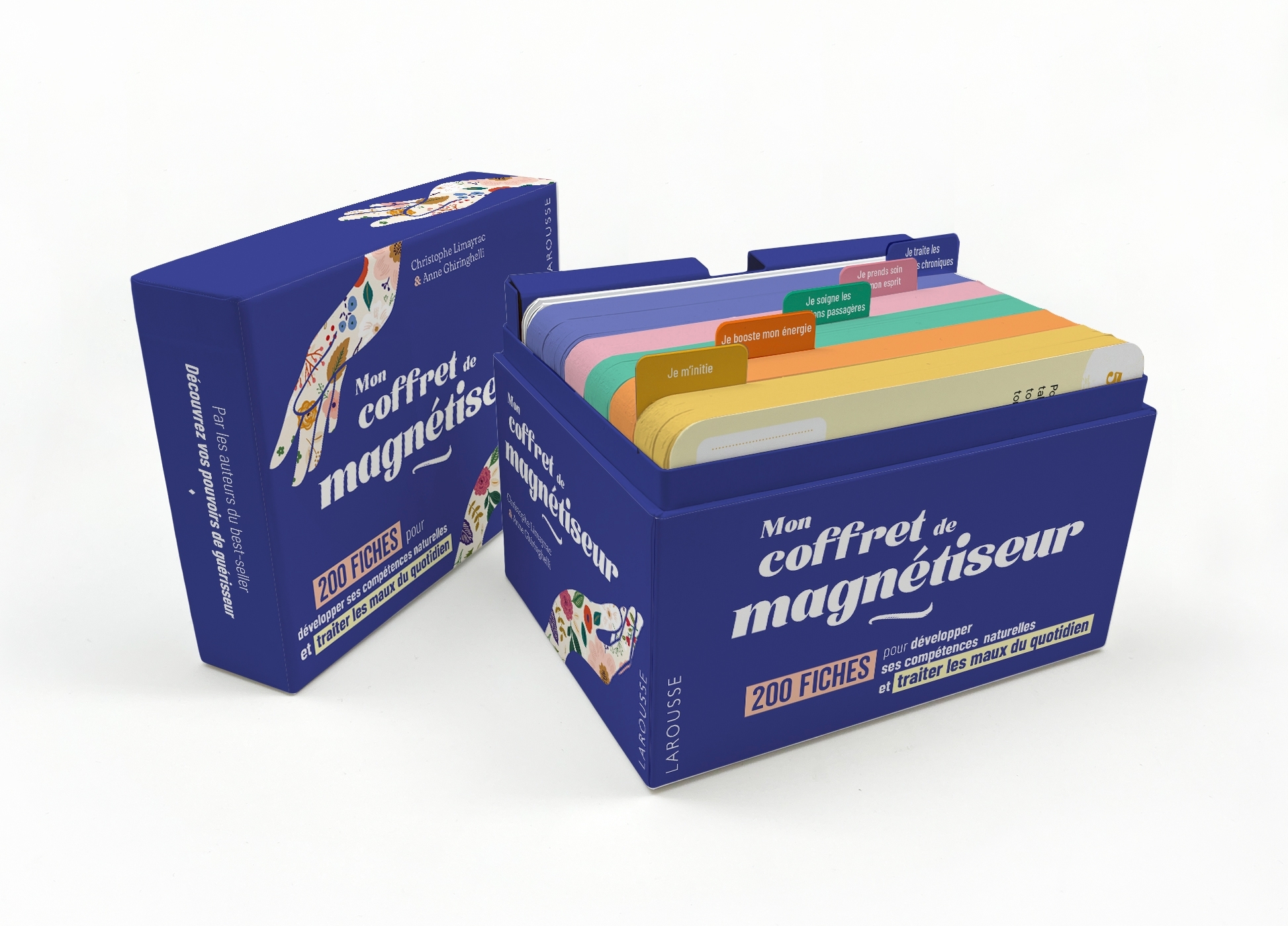 MON COFFRET DE MAGNETISEUR - 200 FICHES POUR DEVELOPPER VOS COMPETENCES NATURELLES ET TRAITER TOUS L - Christophe LIMAYRAC - LAROUSSE