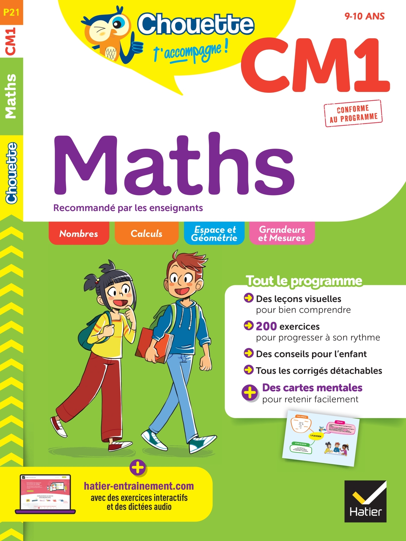 Chouette - Maths CM1 - Albert Cohen - HATIER