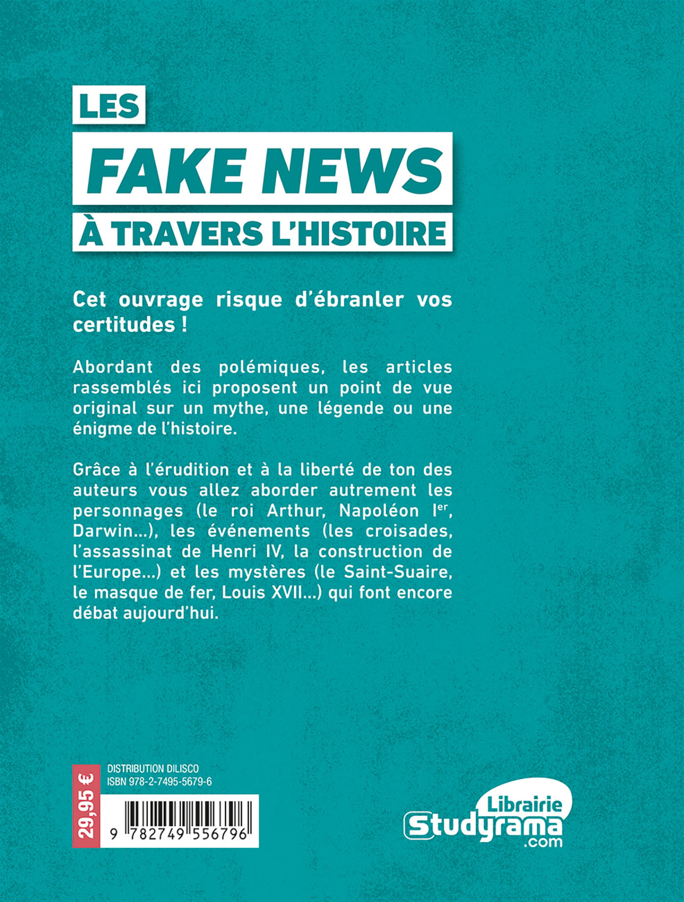 Les Fake News à travers l'histoire - Guillaume Bernard - BREAL