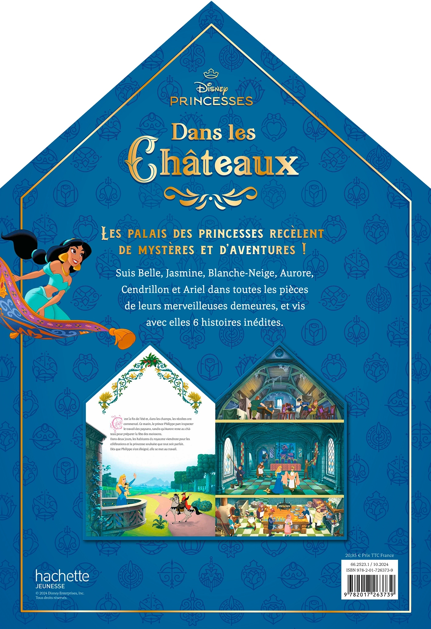 DISNEY PRINCESSES - Dans les châteaux (Livre silhouetté) - XXX - DISNEY HACHETTE