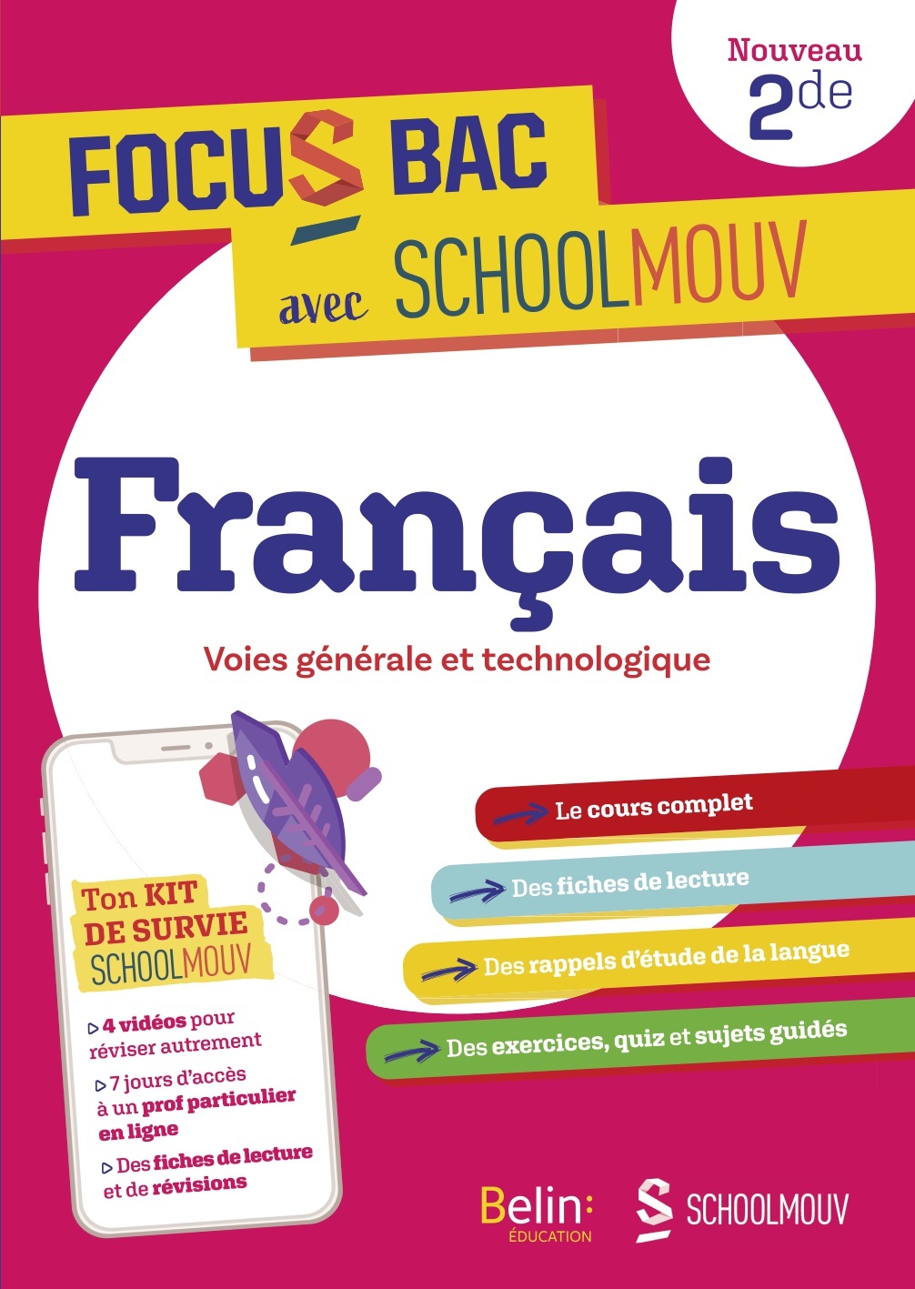 FOCUS BAC Français Seconde - Charly Prabel-Guignard - BELIN EDUCATION