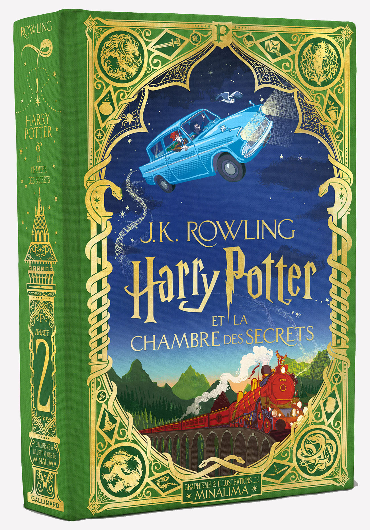 Harry Potter et la chambre des secrets - J.K. Rowling - GALLIMARD JEUNE