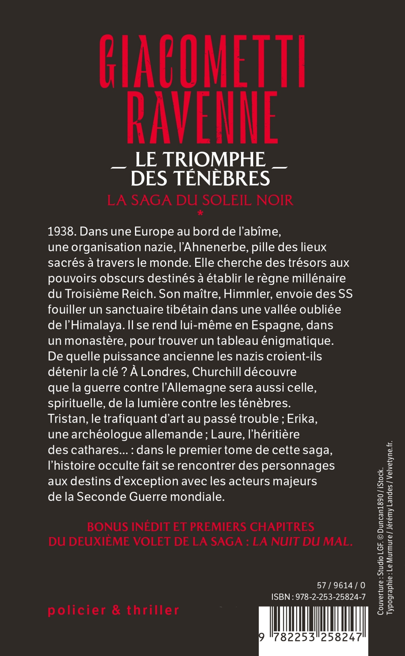 Le Triomphe des ténèbres (La Saga du soleil noir, Tome 1) - Éric Giacometti - LGF