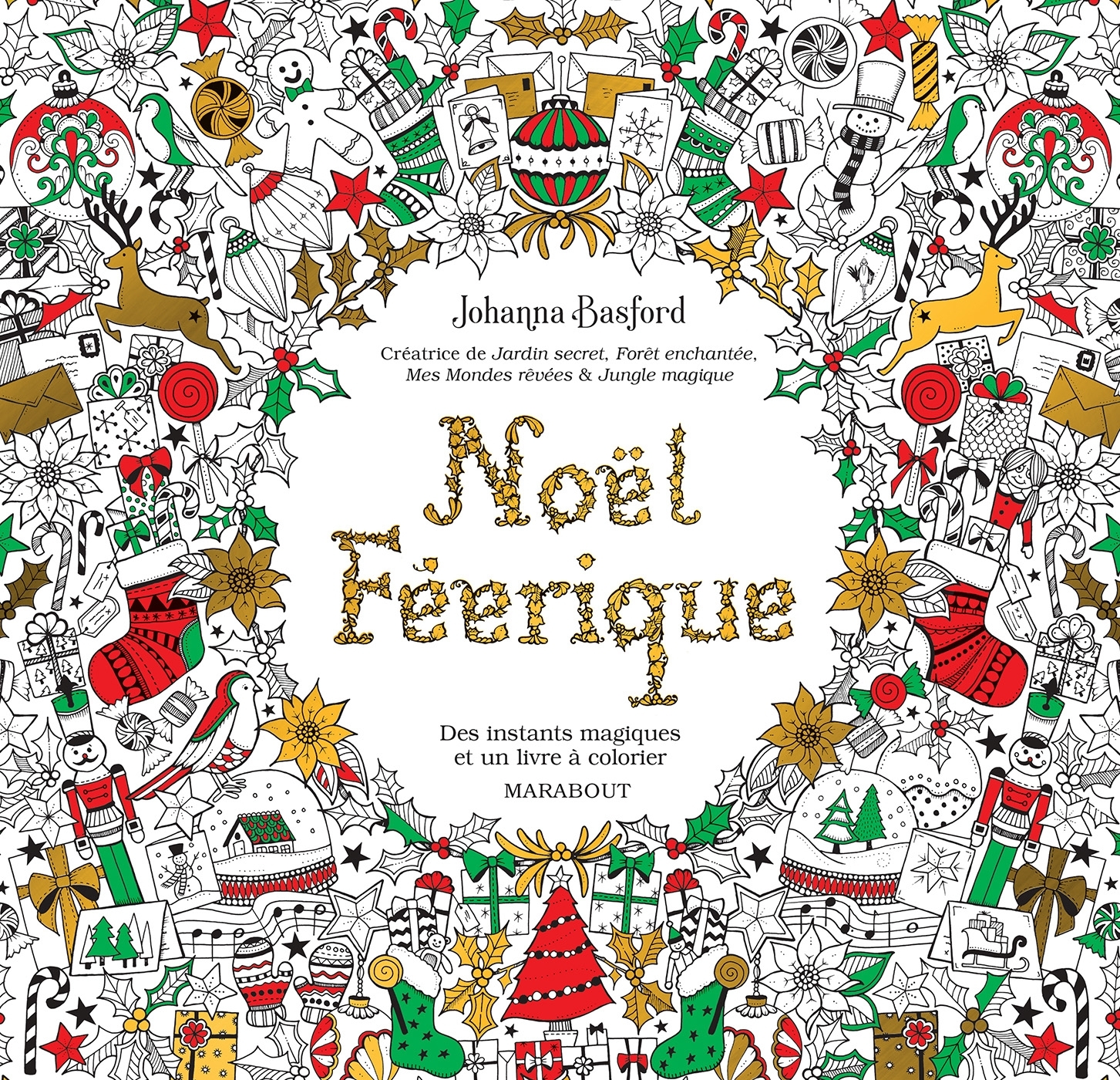 Noël féérique - Johanna Basford - MARABOUT