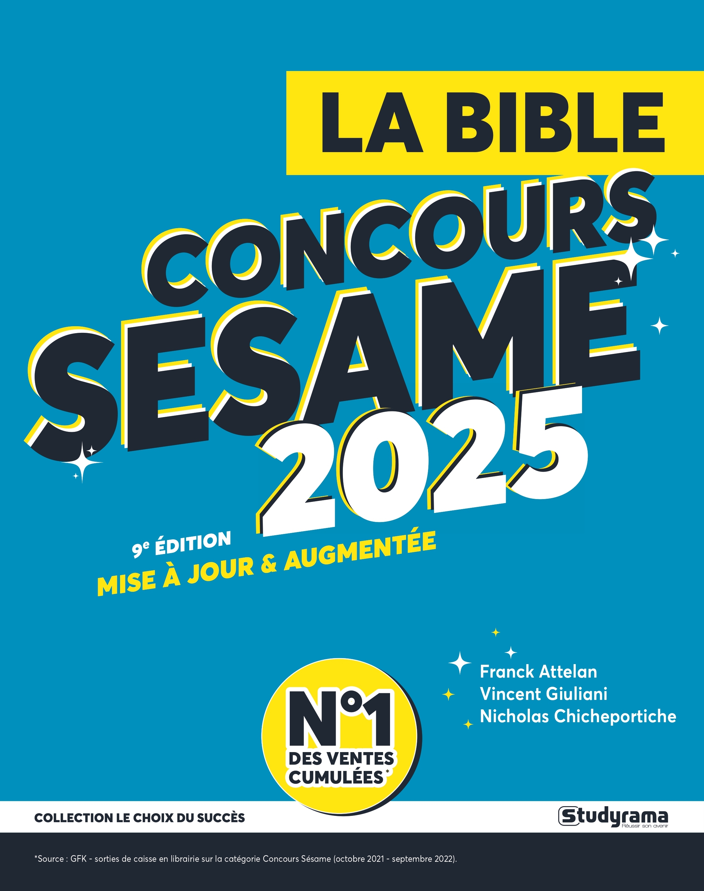 La bible du concours SESAME - Franck Attelan - STUDYRAMA