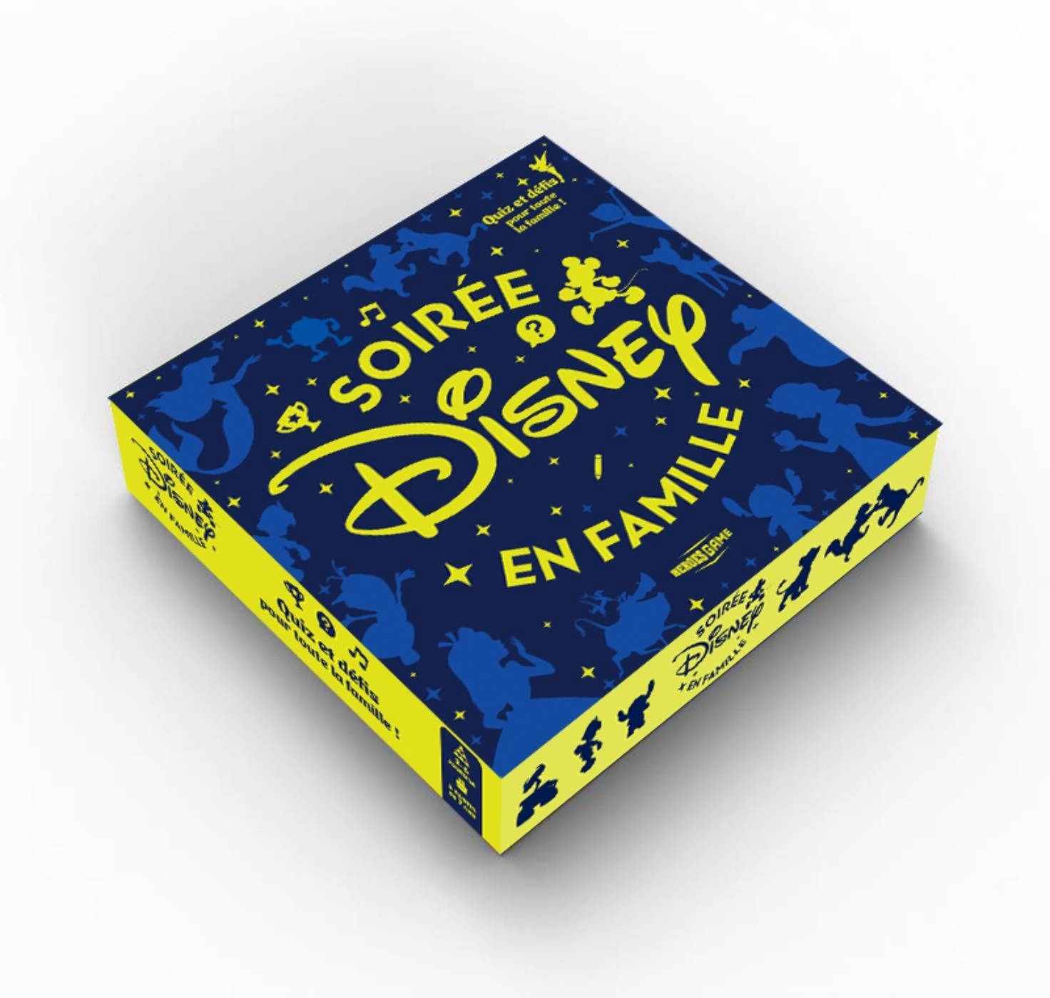 Coffret jeu Soirée Disney en famille - Rodolphe MASSE - HACHETTE HEROES