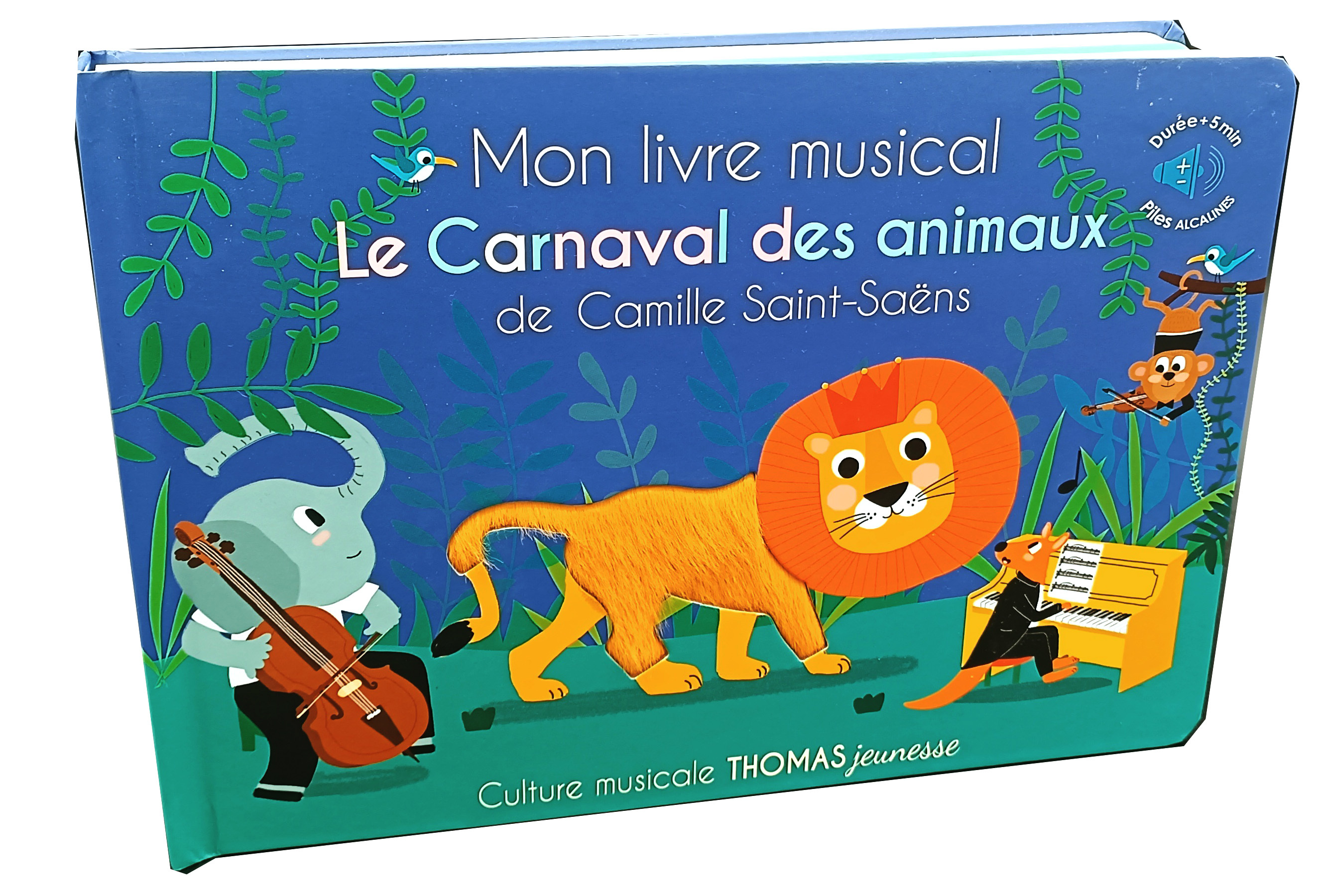 Mon livre musical Le carnaval des animaux - Isabelle Chauvet - THOMAS EDITIONS