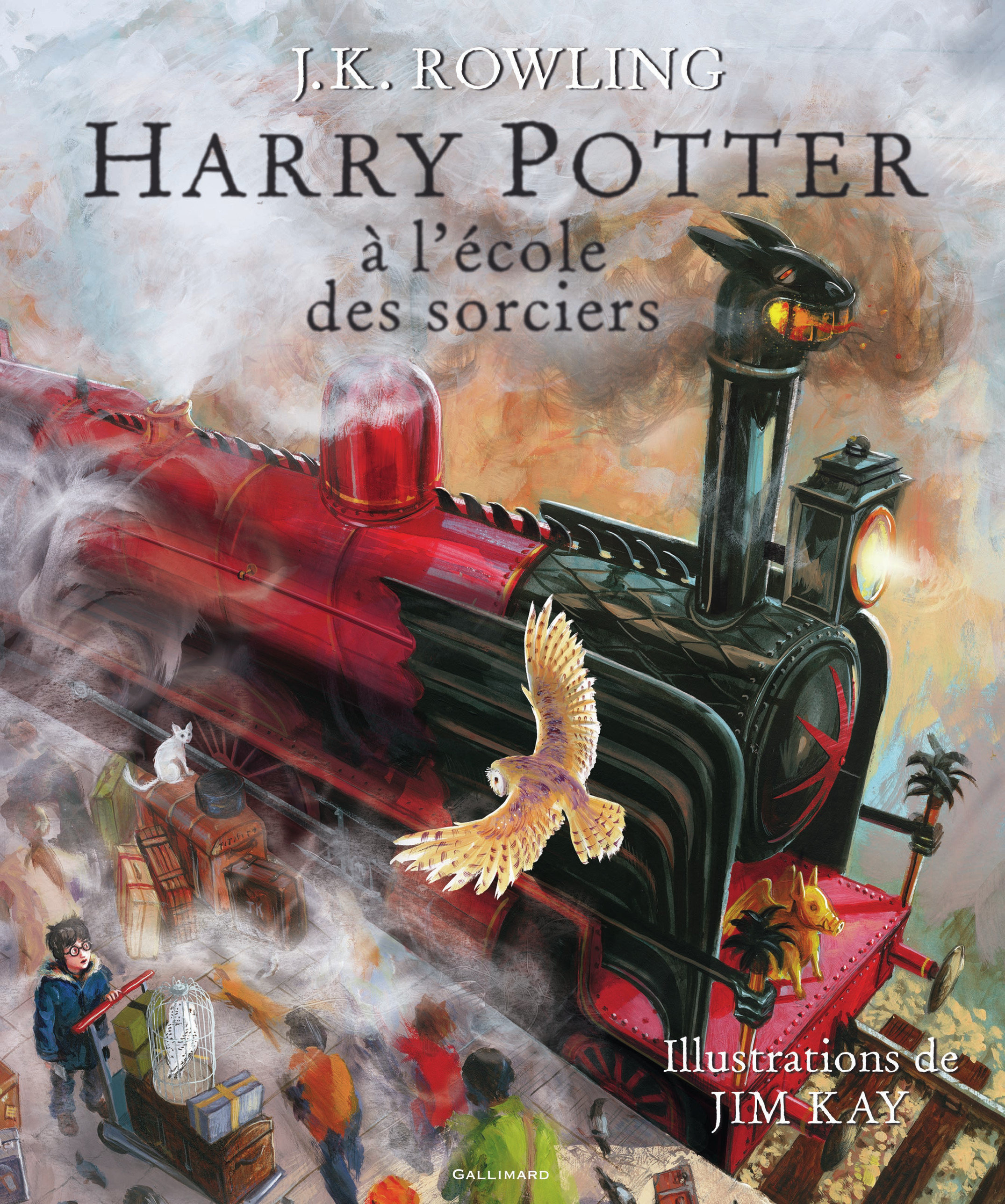 Harry Potter à l'école des sorciers - J.K. Rowling - GALLIMARD JEUNE