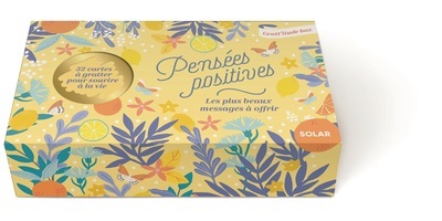 Gratitude Box Pensées positives - Les plus beaux messages à offrir - 52 cartes à gratter pour sourire à la vie -  Collectif - SOLAR