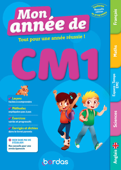 Mon Année de CM1 -  Collectif - BORDAS