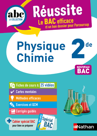 ABC Réussite physique chimie 2de - Sylviane Laffitte - NATHAN