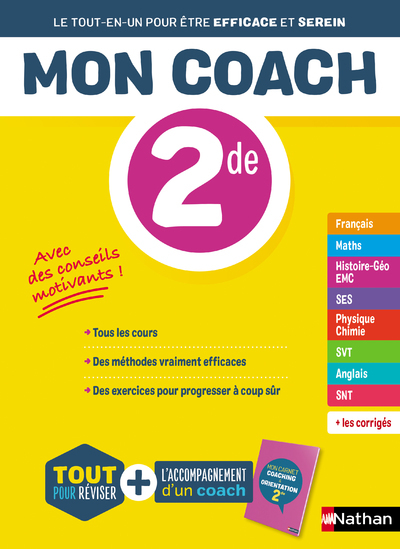 Mon Coach 2de - Alain Rajot - NATHAN