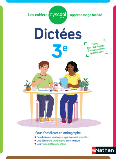 Dictées 3ème - Dyscool - Lise Durand - NATHAN