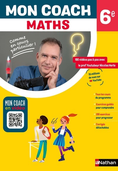 Mon coach : Maths 6ème - Amaia Flous - NATHAN