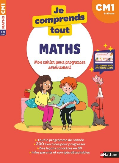 Je comprends tout - Mathématiques CM1 - Isabelle Petit-Jean - NATHAN