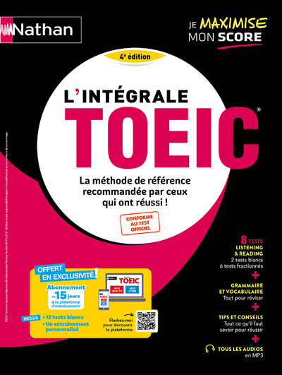 L'intégrale TOEIC - 2024 - La méthode de référence pour réussir le TOEIC - Serena Murdoch-Stern - NATHAN