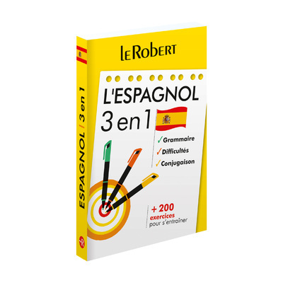 Le Robert L'espagnol 3 en 1 -  Collectif - LE ROBERT