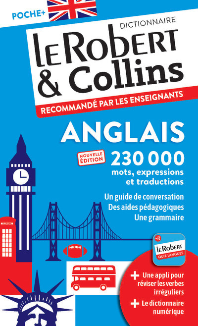 Le Robert & Collins Poche+ anglais -  Collectif - LE ROBERT