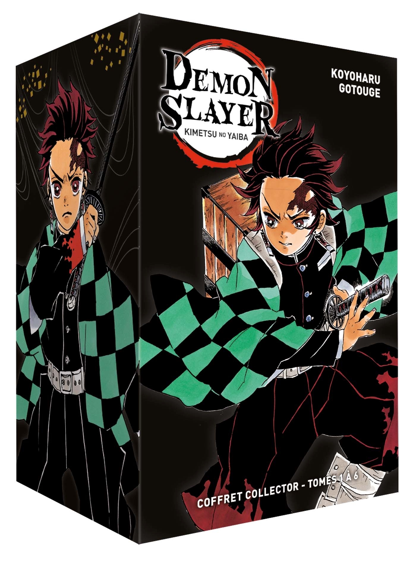 Coffret Demon Slayer T01 à T06 - Koyoharu Gotouge - PANINI