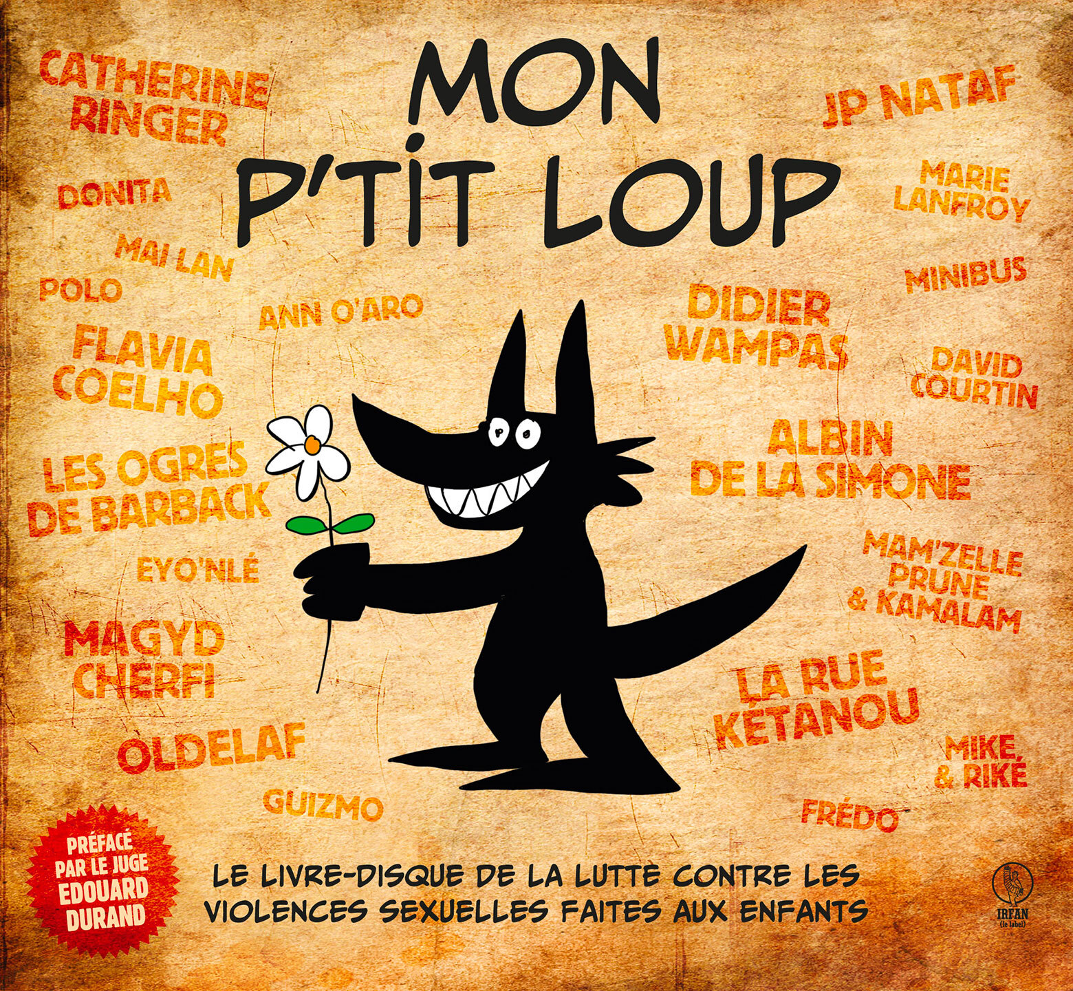 Mon p’tit loup (Livre-disque) - Pierre Lamy - IRFAN LE LABEL