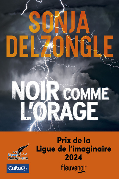 Noir comme l'orage - Sonja Delzongle - FLEUVE EDITIONS