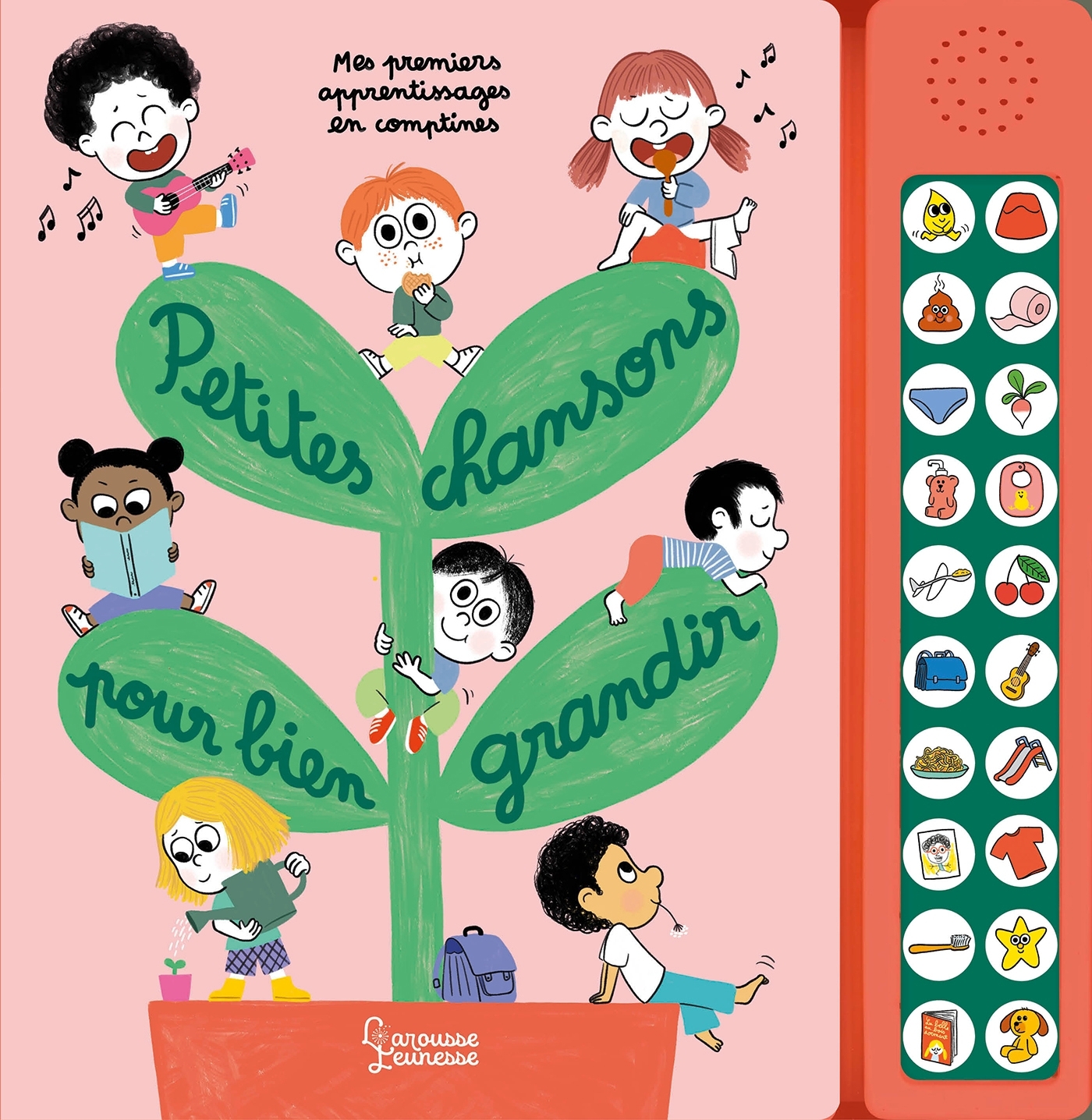 Petites chansons pour bien grandir - Paule Battault - LAROUSSE