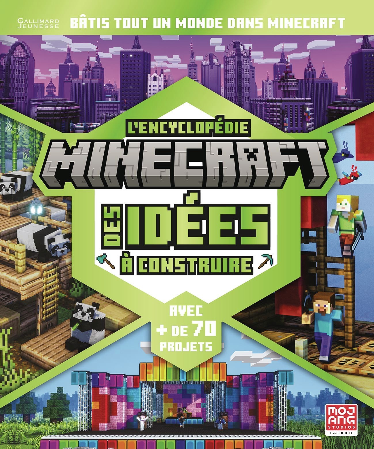 L'encyclopédie Minecraft des idées à construire -  COLLECTIFS JEUNESSE - GALLIMARD JEUNE