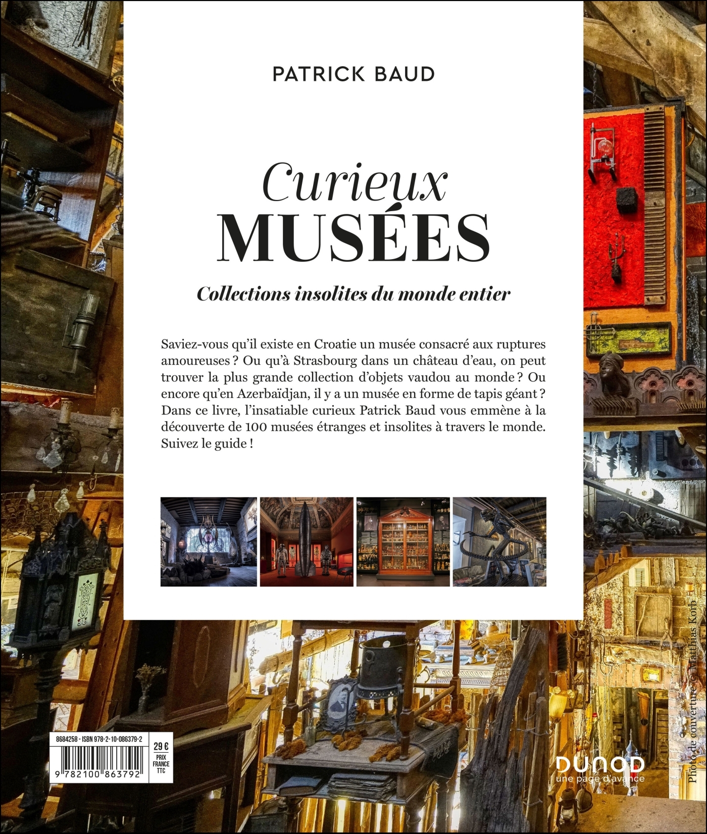 Curieux musées - Patrick Baud - DUNOD