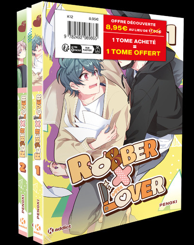 PACK (2 WEBTOONS dont 1 OFFERT) - Robber x Lover 1 & 2 -  Pengki - KWORLD