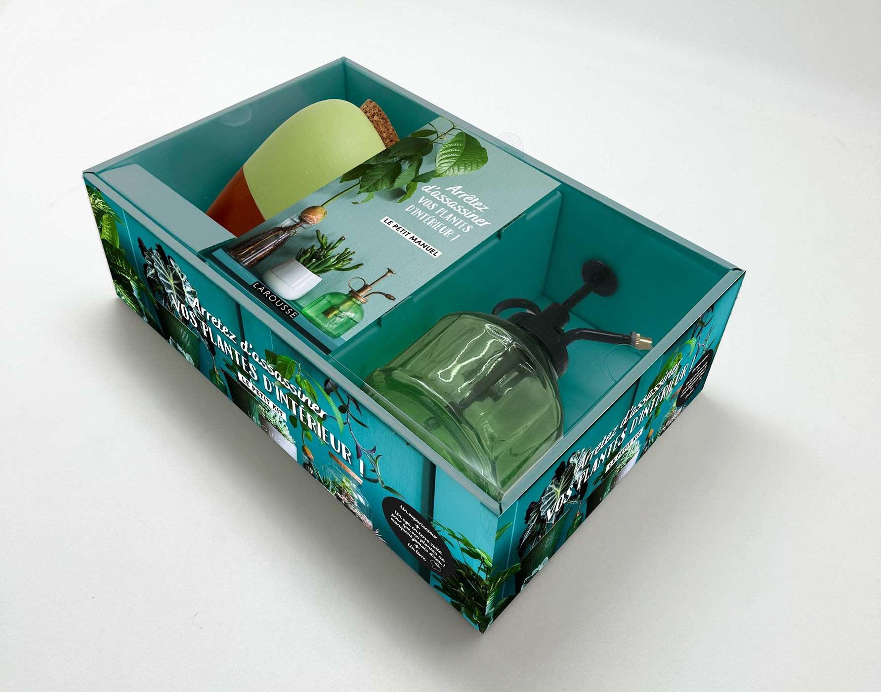 Coffret Le petit kit pour arrêter d'assassiner vos plantes d'intérieur - XXX - LAROUSSE