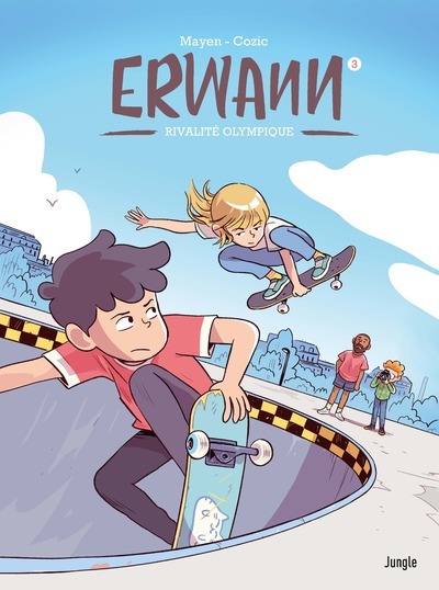 Erwann - Tome 3 Rivalité olympique - Cédric Mayen - JUNGLE