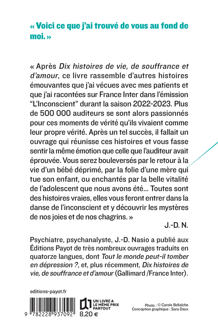 Clara, le bébé qui revient à la vie - J.-D. Nasio - PAYOT