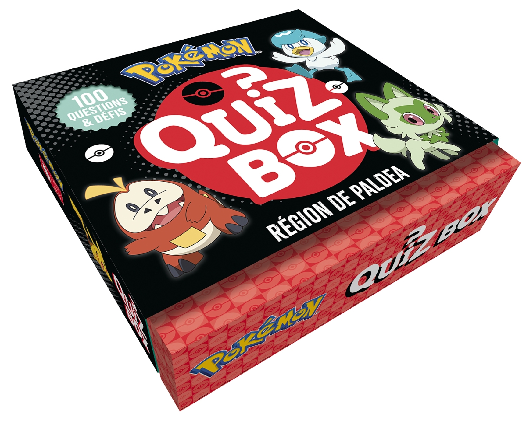 Pokémon - Quiz box Paldéa - The Pokémon Company - HACHETTE JEUN.