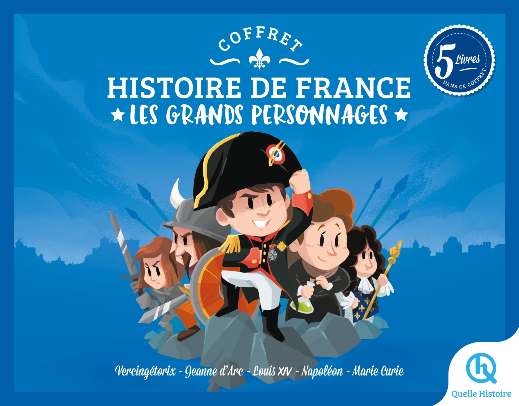 Coffret Histoire de France -  Quelle Histoire Studio - QUELLE HISTOIRE