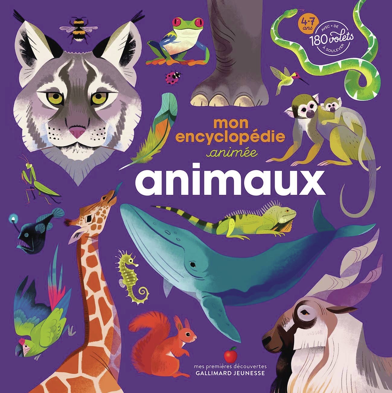 Mon encyclopédie animée - Animaux -  EMMANUELLE KECIR-LEPETIT - GALLIMARD JEUNE