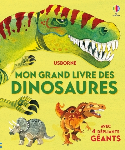 MON GRAND LIVRE DES DINOSAURES - DES 4 ANS - Alex Frith - USBORNE