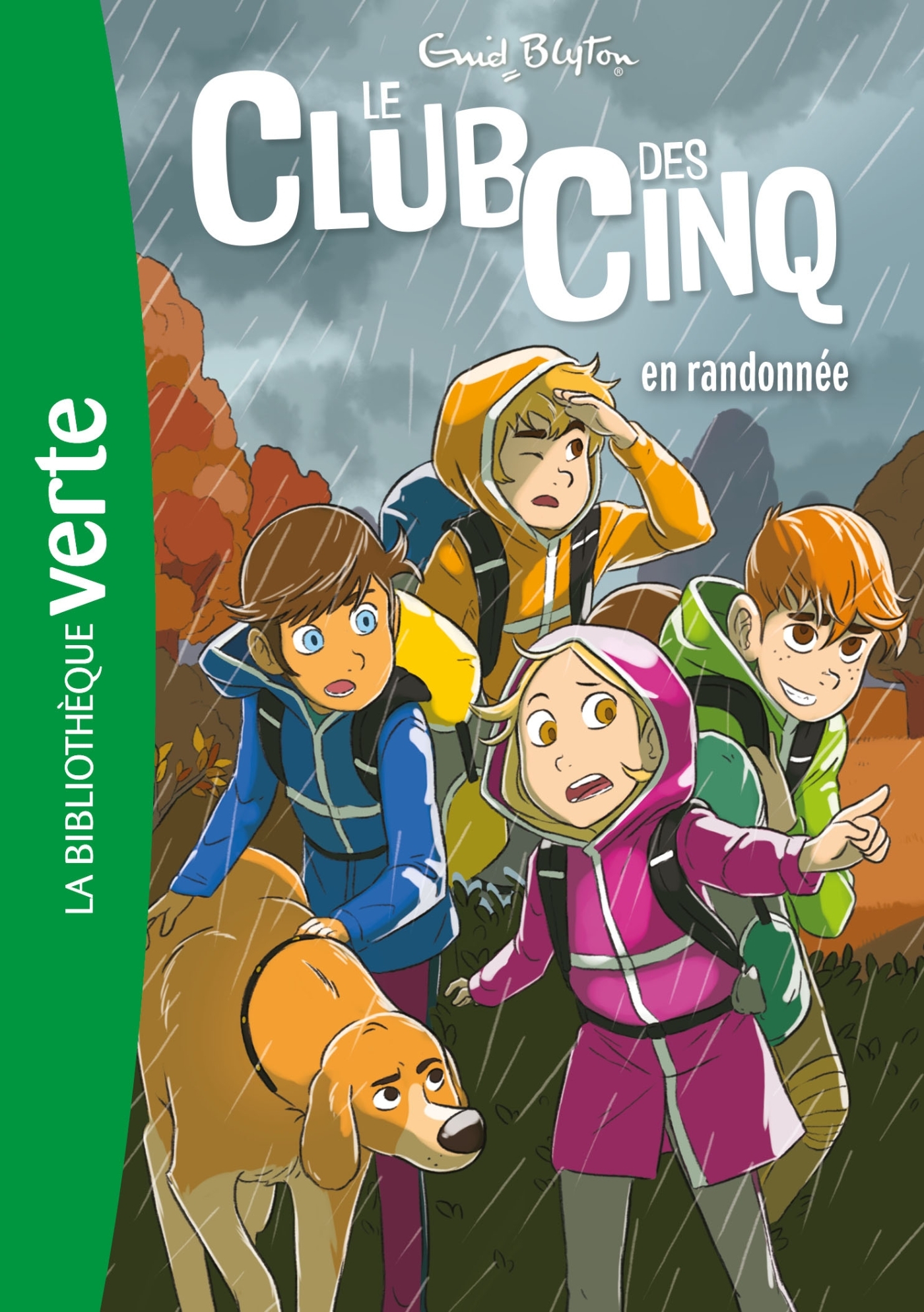 Le Club des Cinq 07 NED - Le Club des Cinq en randonnée - Enid Blyton - HACHETTE JEUN.